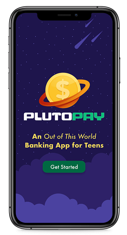 PlutoPay mockup screen